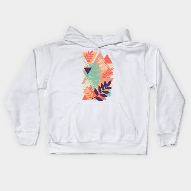 Bermuda Triangles Kids Hoodie by TheChild